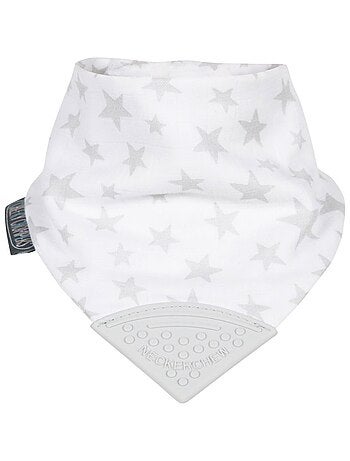 Bavaglino bandana con massaggiagengive, stella | Cheeky Chompers