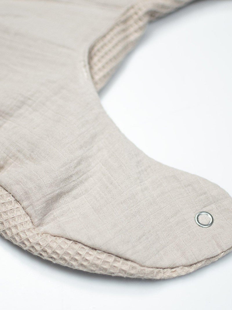 Bavaglino bandana in cotone a nido d'ape | sevira kids | sevira kids Beige - Kiabi