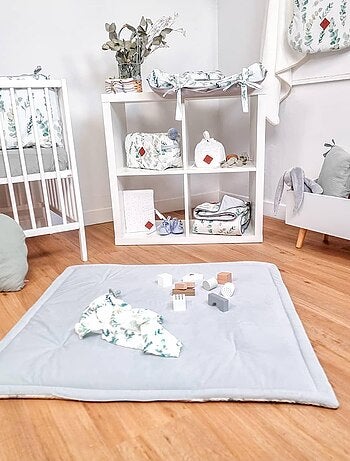 Bavaglino bandana in cotone, eucalipto | sevira kids | sevira kids