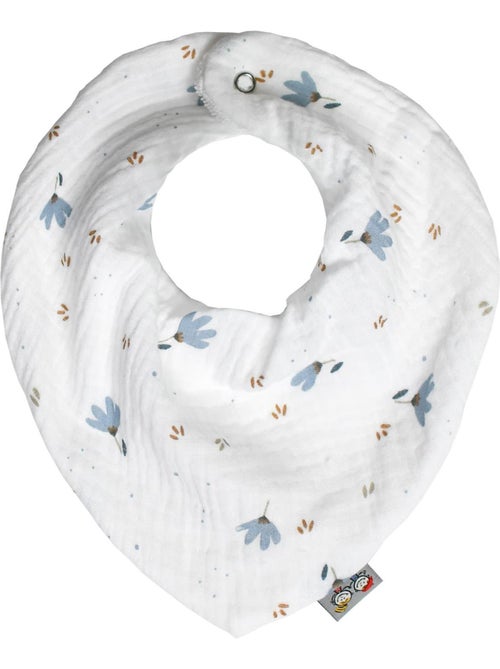 Bavaglino bandana in cotone, fiordaliso | sevira kids | sevira kids - Kiabi Bavaglino bandana in cotone, fiordaliso | sevira kids | sevira kids - Kiabi