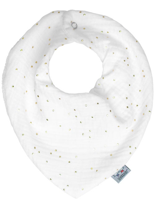 Bavaglino bandana in cotone garzato, jeanne | sevira kids | sevira kids - Kiabi Bavaglino bandana in cotone garzato, jeanne | sevira kids | sevira kids - Kiabi