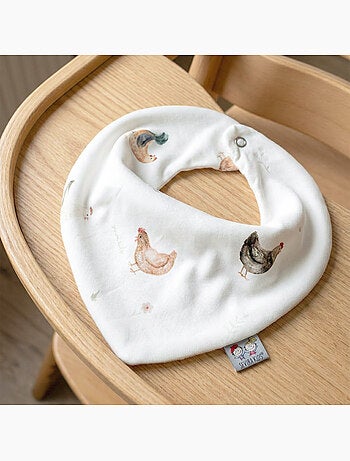 Bavaglino bandana in cotone | sevira kids | sevira kids