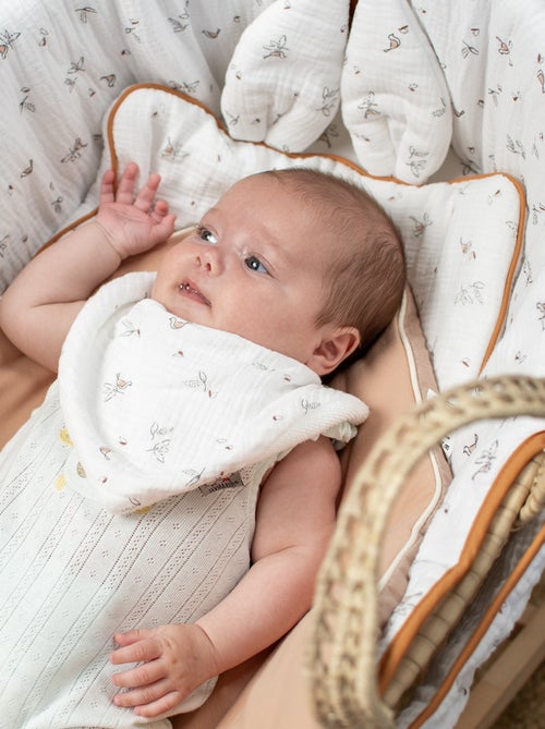 Bavaglino bandana in garza di cotone, melody | SEVIRA KIDS - Kiabi