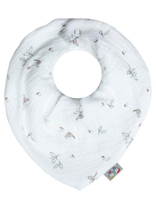 Bavaglino bandana in garza di cotone, melody | sevira kids | sevira kids - Kiabi Bavaglino bandana in garza di cotone, melody | sevira kids | sevira kids - Kiabi