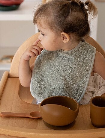 Bavaglino con bottoni automatici