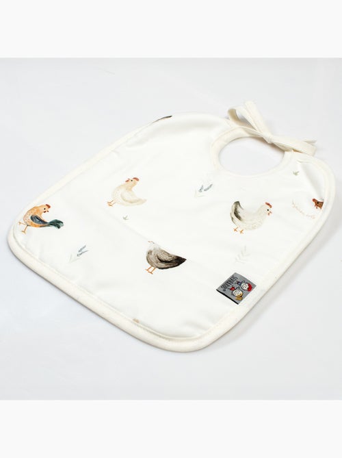Bavaglino con laccetti in cotone e bambù | sevira kids | sevira kids - Kiabi Bavaglino con laccetti in cotone e bambù | sevira kids | sevira kids - Kiabi