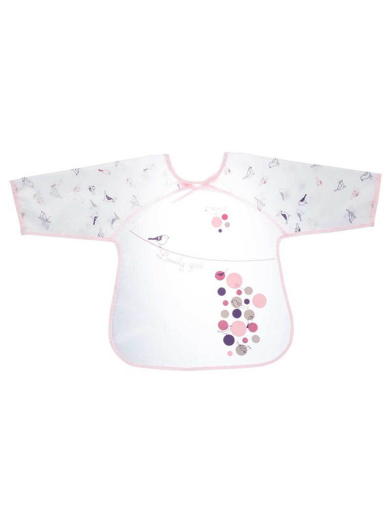 Bavaglino con maniche 'uccelli' ROSA - Kiabi