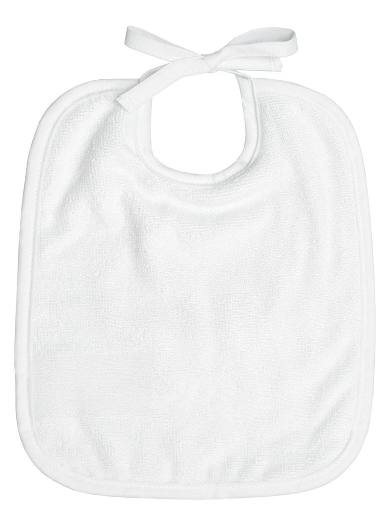 Bavaglino da annodare in cotone, melody | sevira kids | sevira kids Bianco - Kiabi