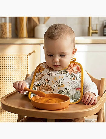 Bavaglino da annodare in cotone, néo vintage - SEVIRA KIDS