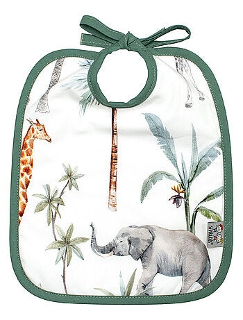 Bavaglino da annodare in cotone, safari | sevira kids | sevira kids