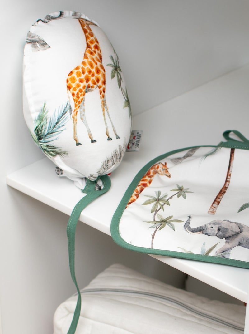 Bavaglino da annodare in cotone, safari | sevira kids | sevira kids Bianco - Kiabi