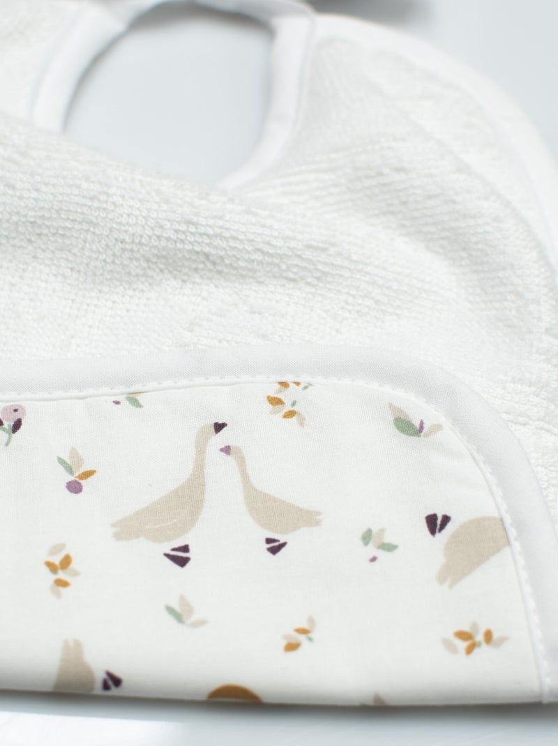 Bavaglino da annodare in cotone, sidonia | sevira kids | sevira kids Bianco - Kiabi