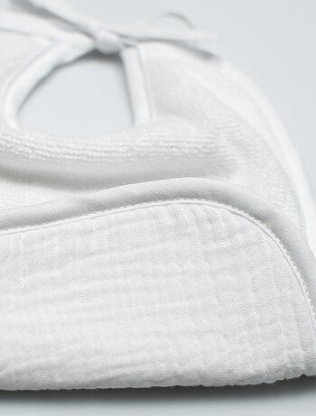 Bavaglino da annodare in mussola di cotone, jeanne - SEVIRA KIDS