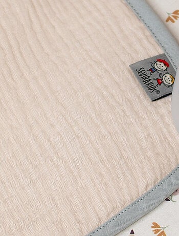 Bavaglino da annodare in mussola di cotone, jeanne | sevira kids | sevira kids