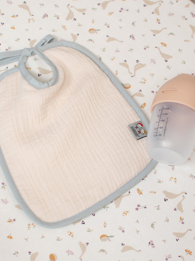 Bavaglino da annodare in mussola di cotone, jeanne | sevira kids | sevira kids Beige - Kiabi