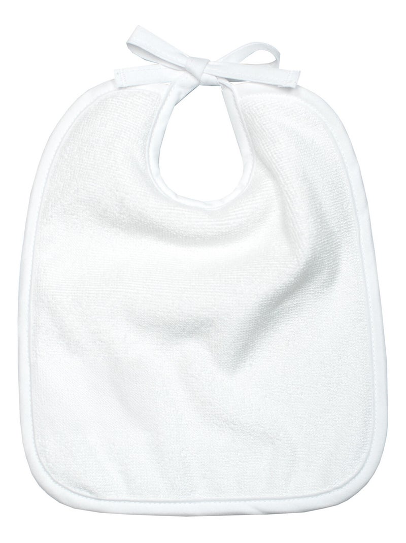Bavaglino da annodare in mussola di cotone, jeanne | sevira kids | sevira kids Bianco - Kiabi