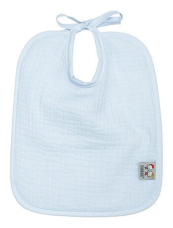 Bavaglino da annodare in mussola di cotone, jeanne | sevira kids | sevira kids