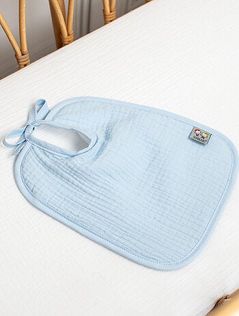 Bavaglino da annodare in mussola di cotone, jeanne | sevira kids | sevira kids