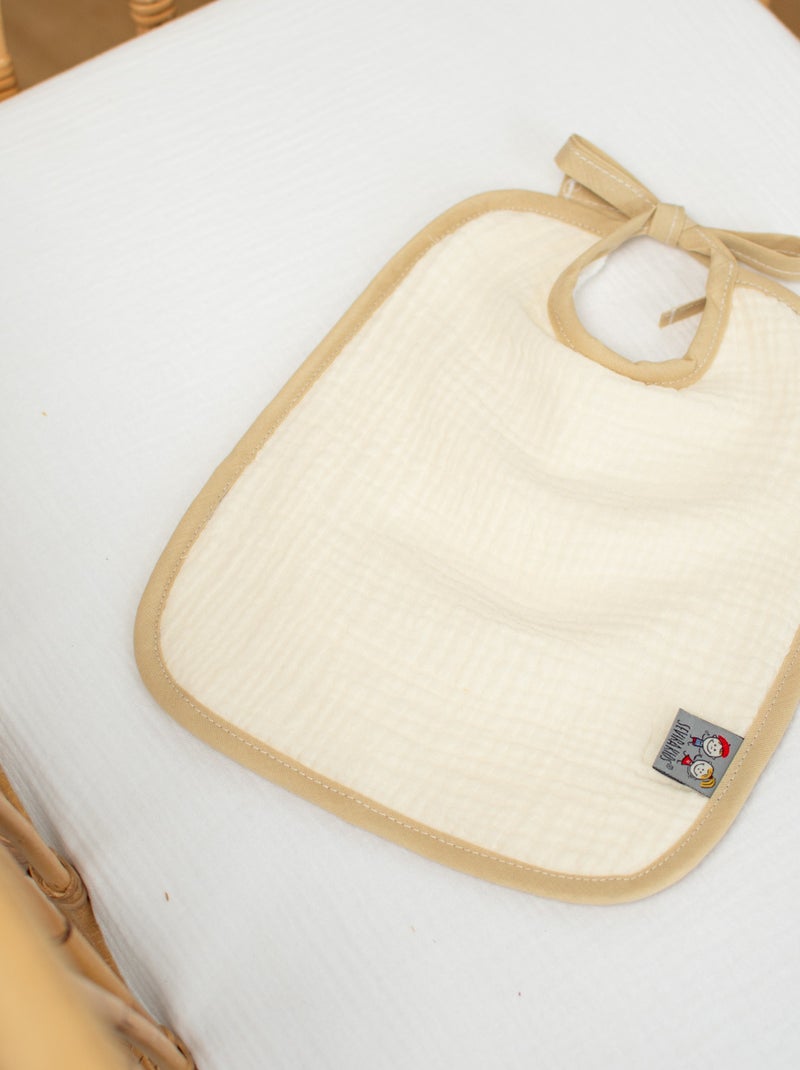 Bavaglino da annodare in mussola di cotone, jeanne | sevira kids | sevira kids Ecru - Kiabi