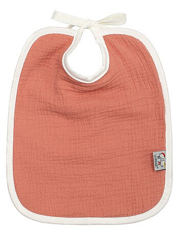 Bavaglino da annodare in mussola di cotone, jeanne | sevira kids | sevira kids