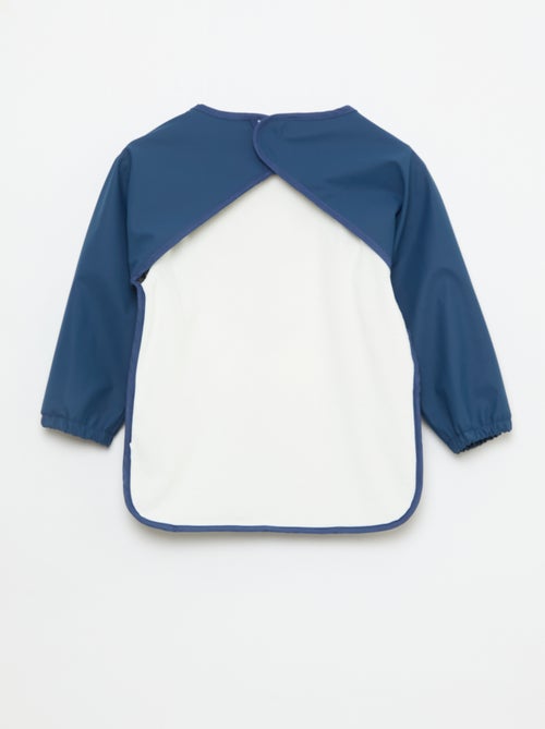 Bavaglino grembiule a maniche lunghe stampato - Kiabi