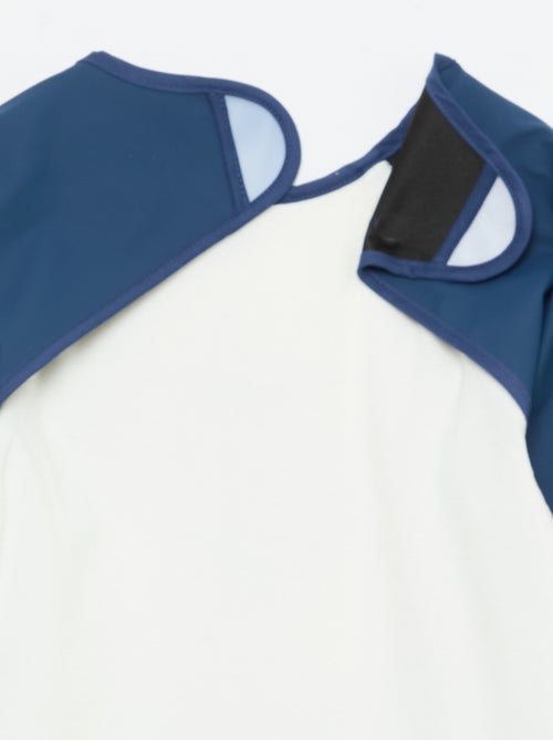 Bavaglino grembiule a maniche lunghe stampato - Kiabi