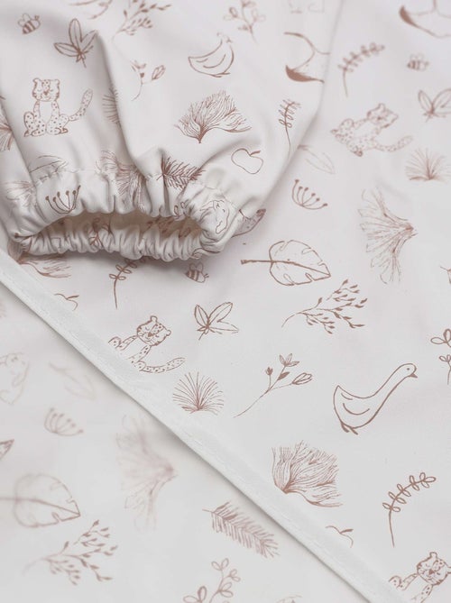 Bavaglino grembiule con maniche lunghe per bambini - Kiabi