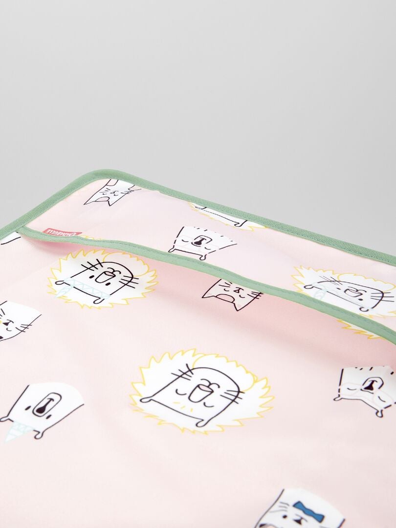 Tiny Twinkle Bavaglino Grembiule Impermeabile Per Bambini | Con Tasca Racccoglibriciole, Richiudibile, Da Viaggio, 2-4 Anni