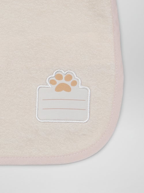 Bavaglino grembiule in spugna - Kiabi