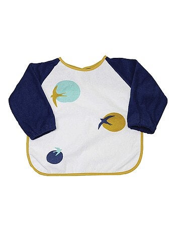 Bavaglino impermeabile a maniche lunghe