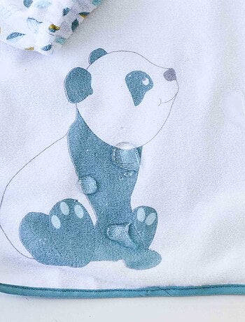 Bavaglino impermeabile a maniche lunghe