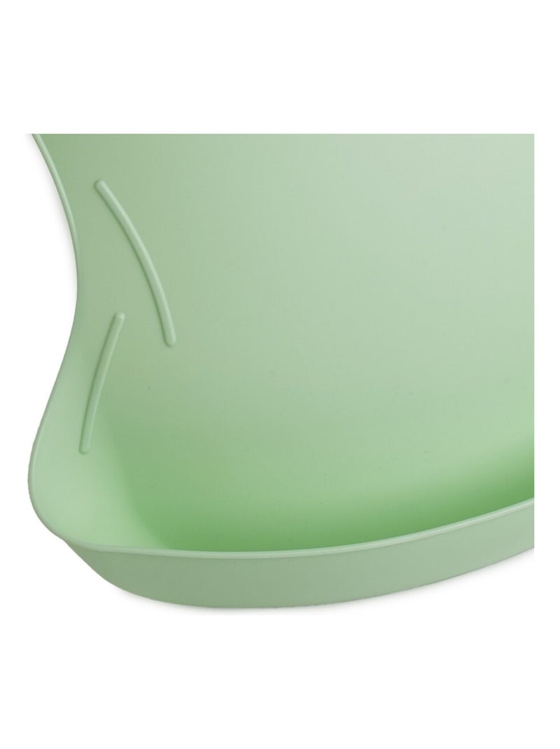 Bavaglino impermeabile Bibou Thermobaby con tasca raccoglitutto Verde - Kiabi