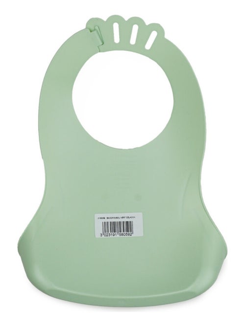 Bavaglino impermeabile Bibou Thermobaby con tasca raccoglitutto - Kiabi Bavaglino impermeabile Bibou Thermobaby con tasca raccoglitutto - Kiabi