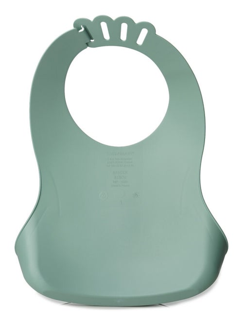 Bavaglino impermeabile regolabile BIBOU Castor Thermobaby con tasca alimentare - Kiabi