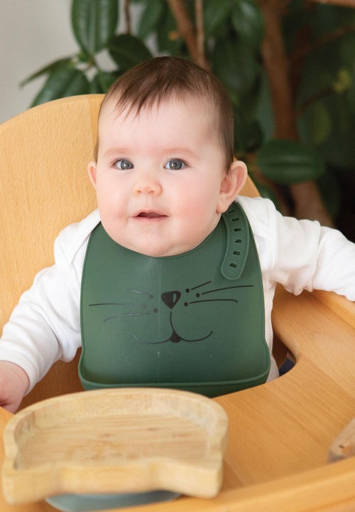 Bavaglino in silicone con raccoglitore - Kiabi