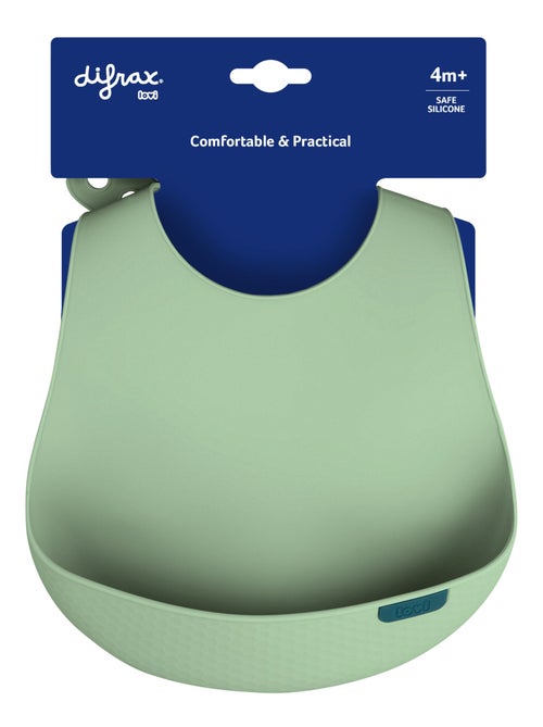 Bavaglino in silicone con raccoglitore, difrax lovi | Difrax - Kiabi