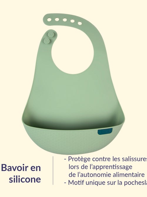 Bavaglino in silicone con raccoglitore, difrax lovi | Difrax - Kiabi