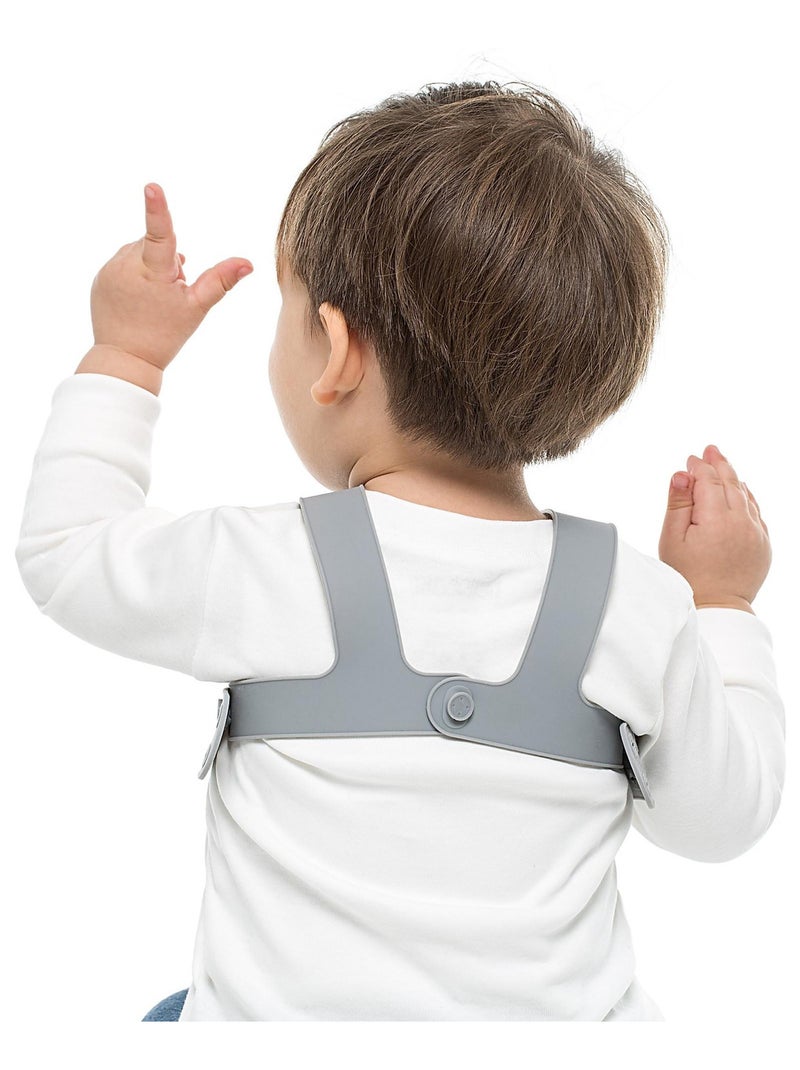 Bavaglino in silicone per neonati | Minikoioi Grigio - Kiabi
