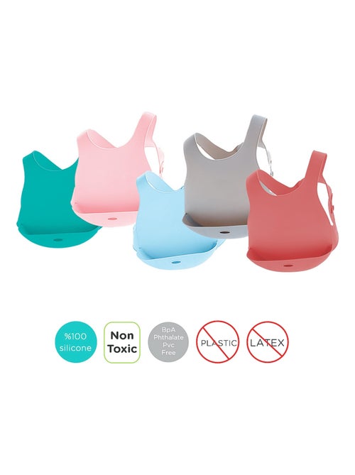 Bavaglino in silicone per neonati | Minikoioi - Kiabi