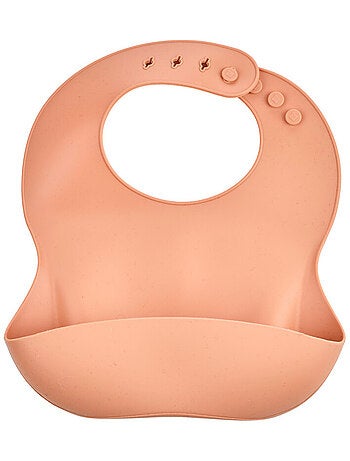 Bavaglino in silicone con raccoglitore di cibo Thermobaby impermeabile