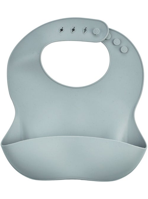 Bavaglino in silicone Thermobaby con tasca anti-sversamento regolabile 4 posizioni - Kiabi