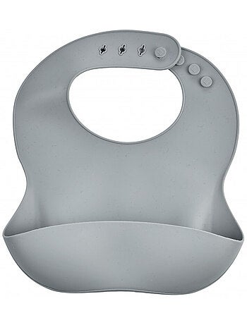 Bavaglino in silicone Thermobaby, set da 2 pezzi, con tasca di raccolta degli alimenti