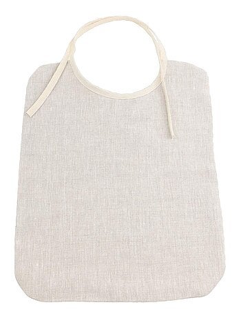 Bavaglino per bambini in 100% lino naturale allure