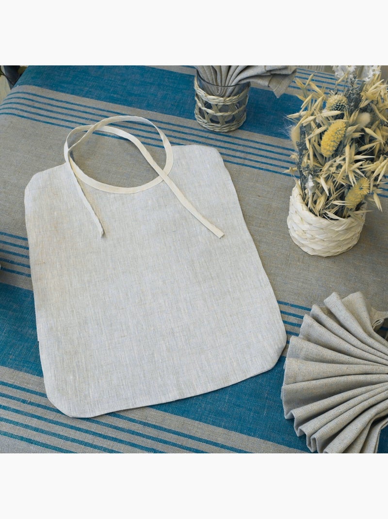 Bavaglino per bambini in 100% lino naturale ALLURE Beige - Kiabi