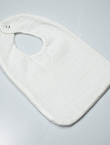 Bavaglino per bambini in cotone a nido d'ape | sevira kids | sevira kids