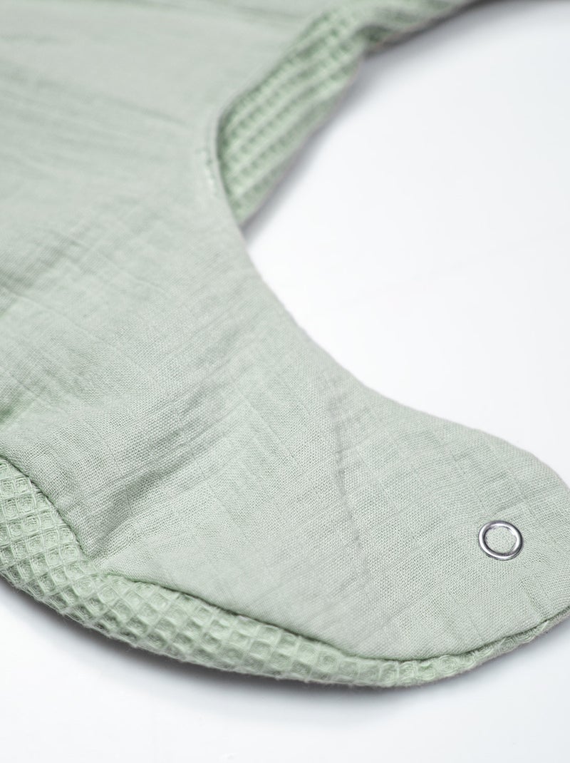 Bavaglino per bambini in cotone a nido d'ape | sevira kids | sevira kids Verde - Kiabi