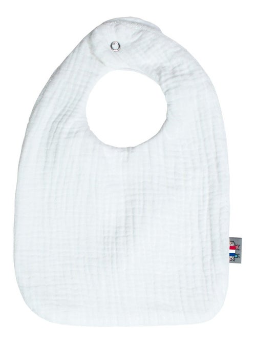 Bavaglino per neonato in mussola di cotone | sevira kids | sevira kids - Kiabi Bavaglino per neonato in mussola di cotone | sevira kids | sevira kids - Kiabi