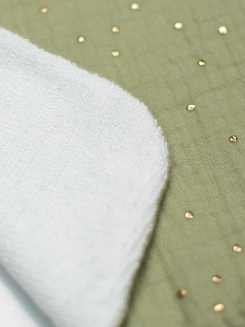 Bavaglino per neonato in mussola di cotone | sevira kids | sevira kids Verde pistacchio - Kiabi