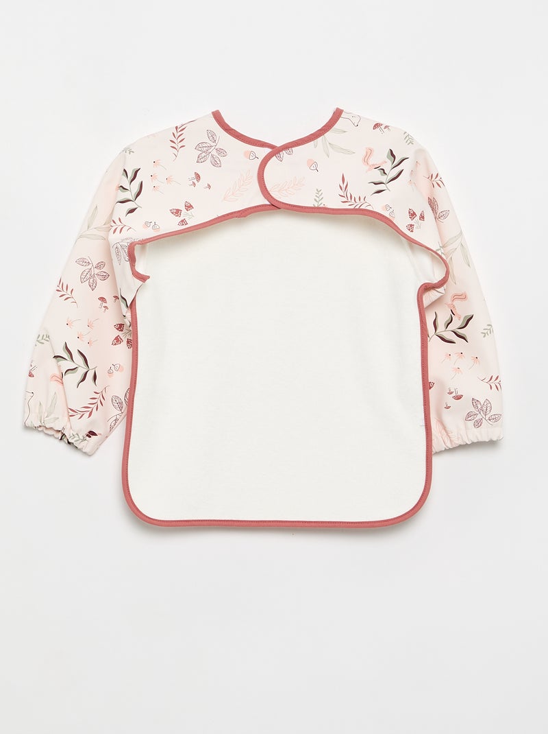 Bavaglino plastificato 'Petit Béguin' Rosa - Kiabi