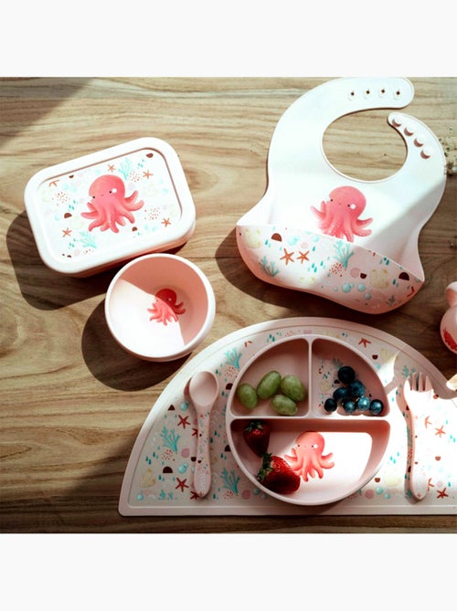 Bavaglino raccoglitore in silicone - animali | sassi junior - Kiabi